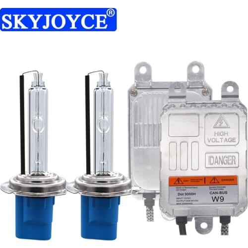 SKYJOYCE Super Canbus HID Xenon Headlight Kit 55W 5500K H7 H1 H3 H11 9012 D2H Car Headlight Bulb With Error Free HID Ballast