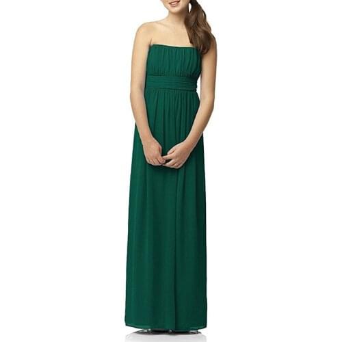 Multi Dark Green Bridesmaid Dresses Floor Length Chiffon 2019 New Vestido De Madrinha De Casamento Longo Maid Of Honor Dresses