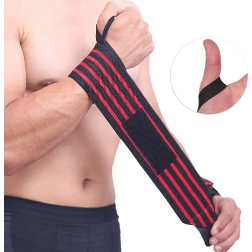 1 Pcs Elastic Bandage Sport Wrist Wristbands For Men Straps Gym Protector Bracelet On Hand Wrist Support Brace