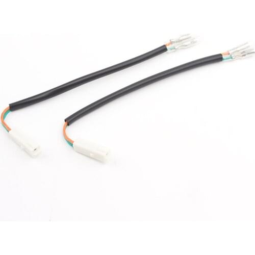 2pcs Turn Signal Marker Wire Adapters Plug Connectors Accessories For Honda CBR 600 F2 F3 F4 F4i