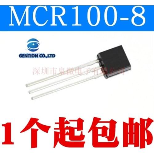 5PCS MCR100-8 one-way thyristor thyratron 1 a MCR10 soared TO 600 v-92 in stock 100% new and original
