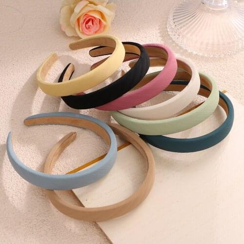 Hair Accessories Wide Weaving Hairbands Braided Headband Hair Hoop Fashion Hair Bands Bezel Headdress