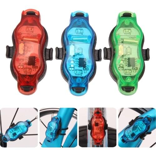 Bike Spoke Light Decoratve LED Wheel Signal Flash Lights Warning Night Lamp