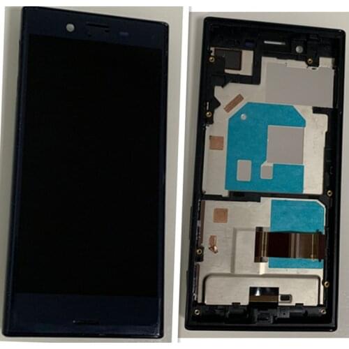 For Sony Xperia X mini LCD Display With Touch Screen Digitizer Assembly F5321 Replacment For SONY X Compact LCD with frame