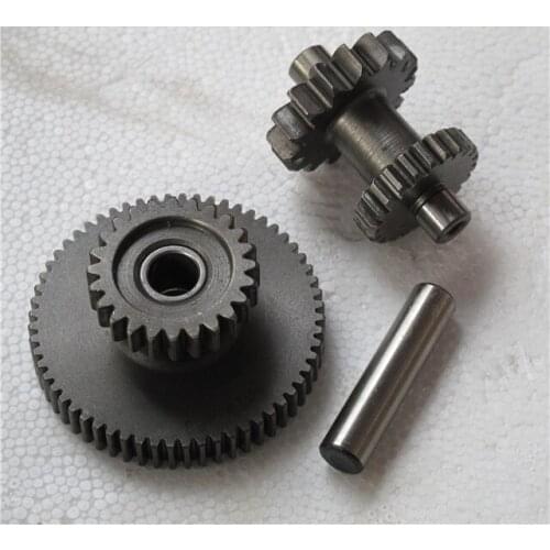For Zongshen CB250 250cc Air Cooled Chain Drive Engine Starter Motor Gear Dual Link Gear Drive Gear Main&Counter Gear new