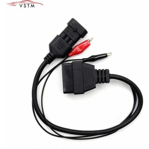 Cable Connector For Fiat 3pin Lancia FOR Alfa Romeo 3 pin OBD2 OBD 16 pin tool adapter cable