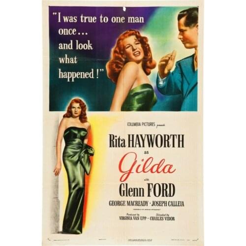 Gilda Movie ART SILK POSTER Decorative Wall painting 24x36inch