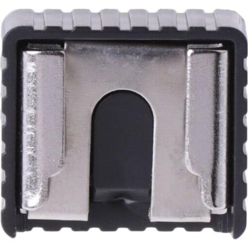 Hot Shoe Mount Adapter To 1/4" Screw Head Thread for studio Light Stand K5DB