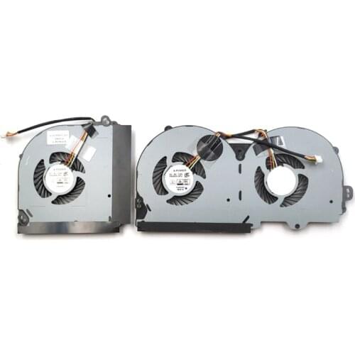 New For Clevo P950 P950HR P950ER T97 T96E T800 Series Laptop CPU & GPU Cooling Fan 4Pins