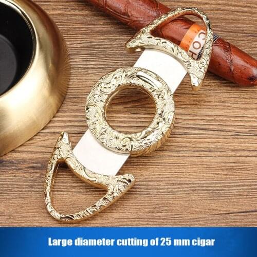 Stainless Steel Cigar Scissors Mini Portable Cigar Scissorses Home Outdoor Small Cigar Knife