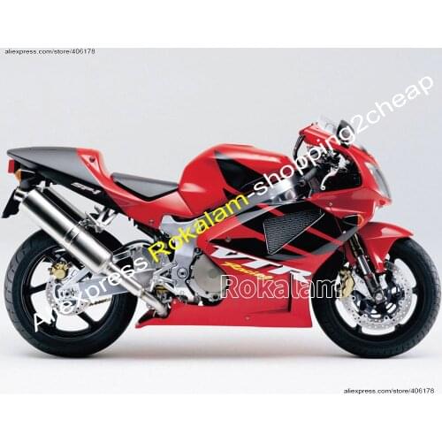 RC51 SP1 SP2 Fairings For Honda VTR1000 RC51 00-06 RRVT1000RR 2000-2006 VTR 1000 Red & Black Custom Motorcycle Fairing