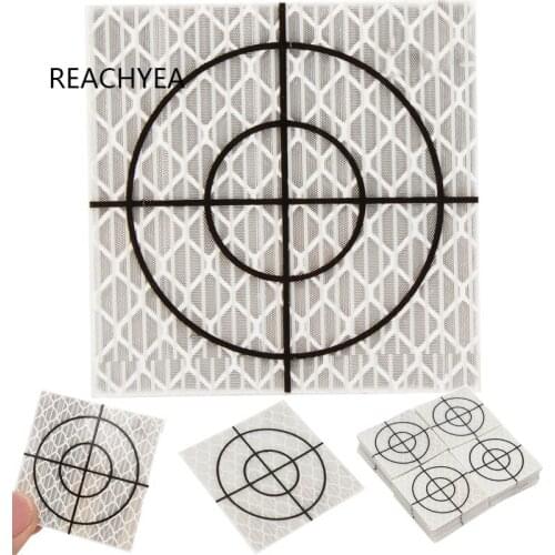 100pcs Reflector Sheet Reflective tape target TOTAL STATION 20/30/40/50/60mm