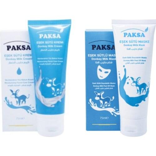 Donkey milk mask and cream