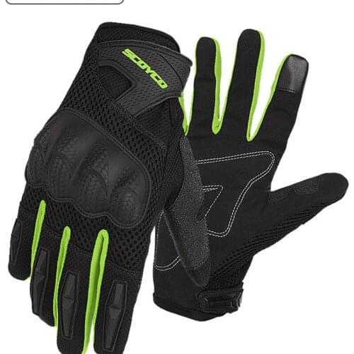 Motorcycle gloves spring and summer motorcycle racing car fall proof breathable mens gloves