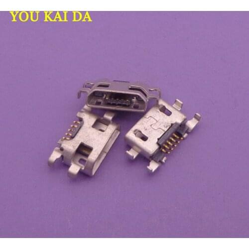 10pcs Micro mini USB jack Socket Connector charging port dock plug replacement repair parts for Lenovo K5 note K32 c36U