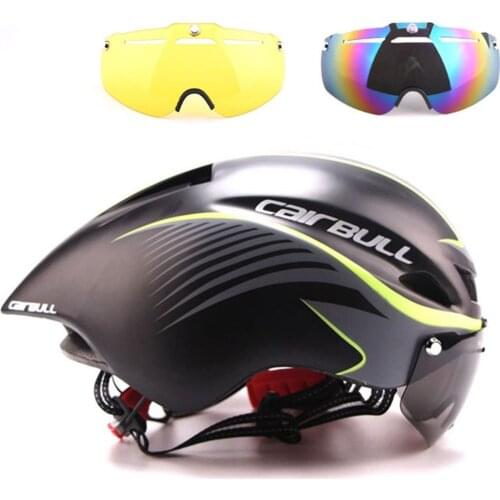 Cairbull WINGER II Aero Road Bicycle Helmet Cycling Goggle TT Racing Helmet Bike Sports Safety Helmets 285g ROAD Super Helmet