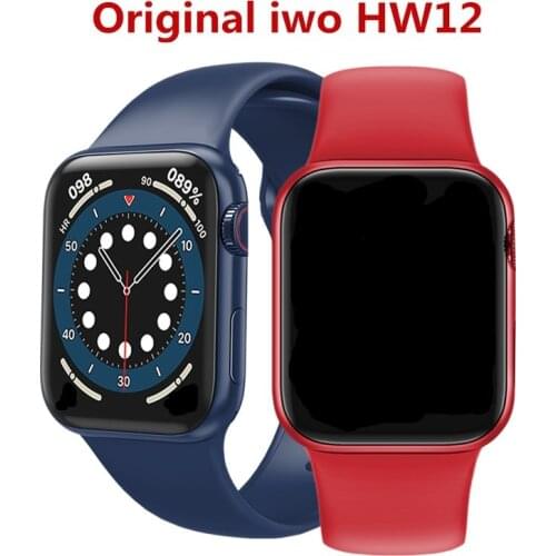 IWO HW12 Smartwatch 40mm Smart Watch Series 6 Full Screen Bluetooth Call Music Play Smart Bracelet For Android Apple Smart Phone