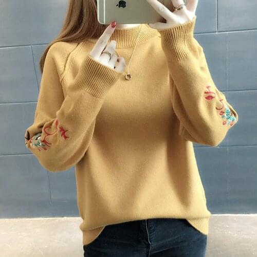 Cheap wholesale 2018 new autumn winter Hot selling womens fashion casual warm nice Sweater G201