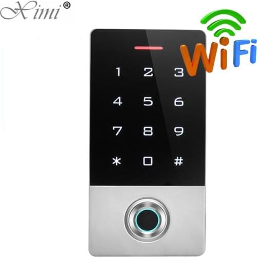 WIFI APP Biometric Fingerprint RFID Card Standalone Door Access Control System TF1 Metal Touch Access Controller