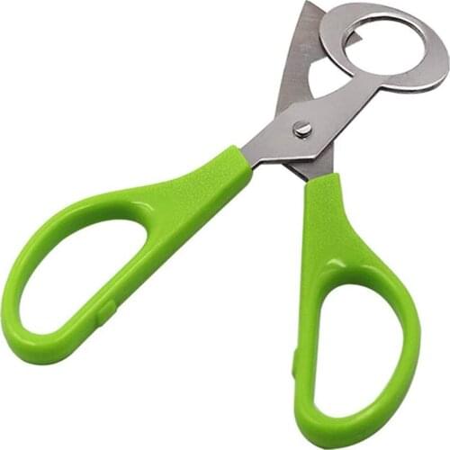 10PCS Stainless Steel Quail Egg Cutter Scissors Pigeon Bird Quail Egg Cutter Opener Cracker Kitchen Clipper Tool