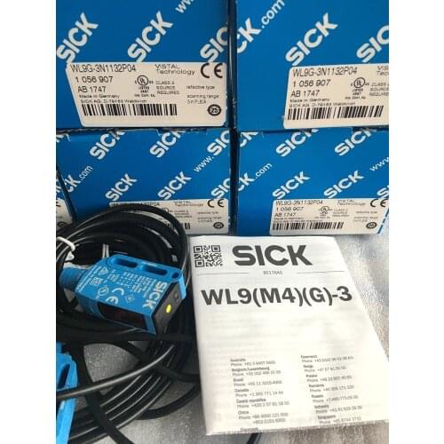 100% New original SICK photoelectric sensor WL9G-3N1132P04 guarantee