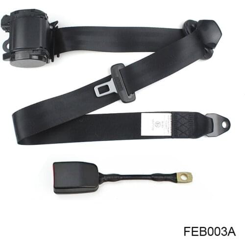 FEB003A Three Point Car Automatically Locking Seatbelt Seat Safety Belt