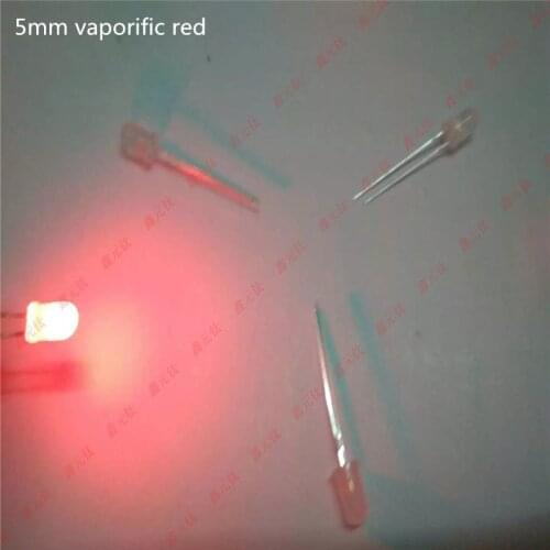 5mm vaporific red yellow blue green white warm white orange pink RGB fast slow highlight diffused light source 100pcs/lot