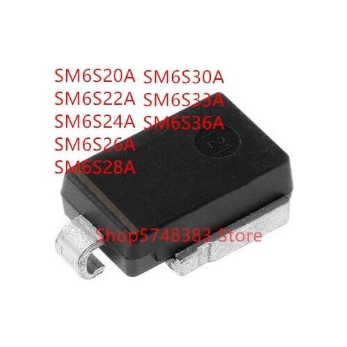 5PCS/LOT New original SM6S20A SM6S22A SM6S24A SM6S26A SM6S28A SM6S30A SM6S33A SM6S36A High power tube DO-218