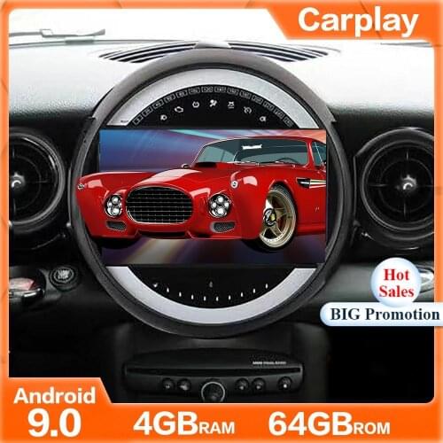 Android 9 Player For BMW MINI Cooper 2015 2016 2017 2018 2019 Car GPS Navigation Auto Audio Radio Stereo Touch Screen Head Unit