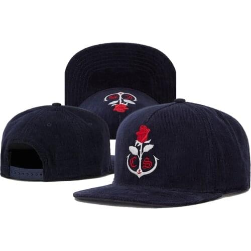 Blue Flower Snapback Hat Baseball Cap for Men Women Sport Hip Hop Summer Sun Protection Gorras Fisher Man Headwear