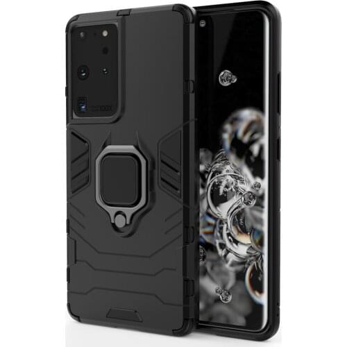 For Samsung S21 Case For Samsung S21 Plus Luxury Ring Back Cover Stand Armor Case For Samsung Galaxy S21 Ultra Phone Case