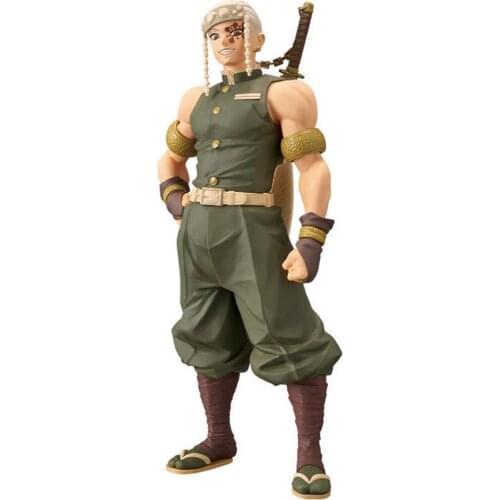 Anime Demon Slayer Kimetsu No Yaiba Tanjirou Nezuko Action Figures Toys Kanroji Mitsuri Uzui Tengen Anime Figure For Gifts