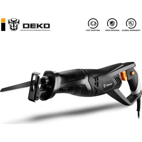DEKO NEW DKRS01 900W Electric Saw Reciprocating Saw with Saw Blades Jigsaw Chainsaw Tools for Wood DIY Electric Tools Power tool