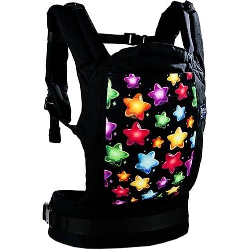 Babalinbaby-Black Stars Ergonomic Kangaroo