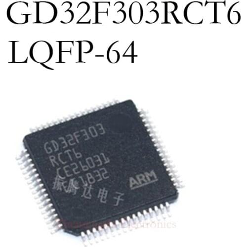 GD32F303RCT6 GD GD32 GD32F GD32F303 GD32F303R GD32F303RC LQFP-64 IC MCU