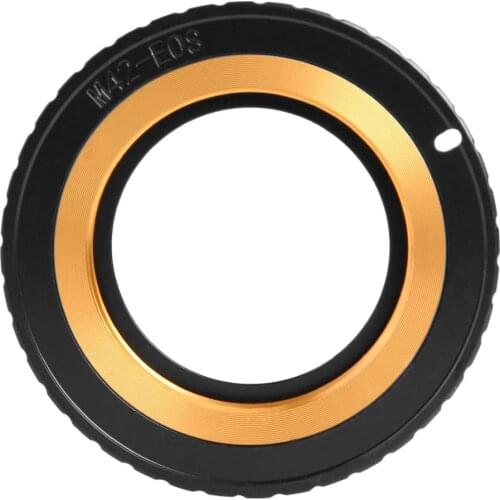 M42-EOS Adapter Ring Camera Mount Adapter Electronic Chip Accuracy Flexible Quick Comprehensive 3 AF Confirm Copper