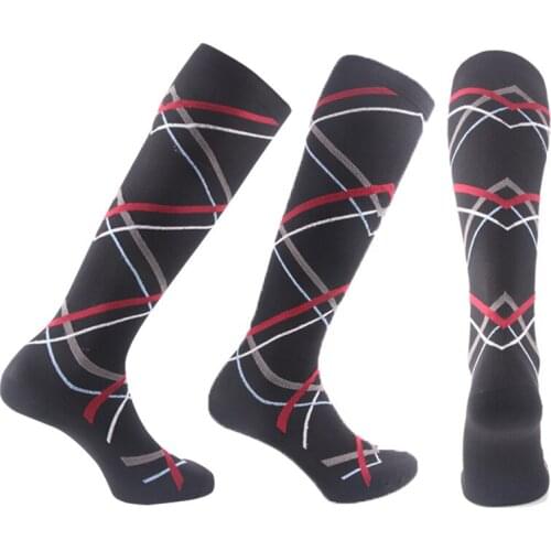 Women Man Compression Sock Travel Crossfit Socks Medical Pressure Socks Hockey Socks Fit For Nurses Shin Splinter Flight Socks