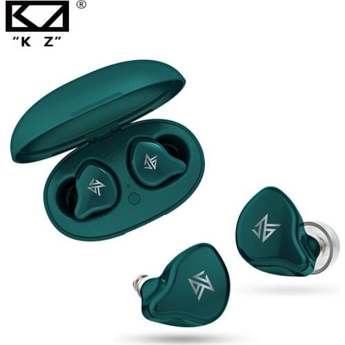 KZ S1 S1D TWS True Wireless Bluetooth 5.0 Earphones Finger Touch Control Dynamic/Hybrid Earbuds Noise Cancelling Sport Headset