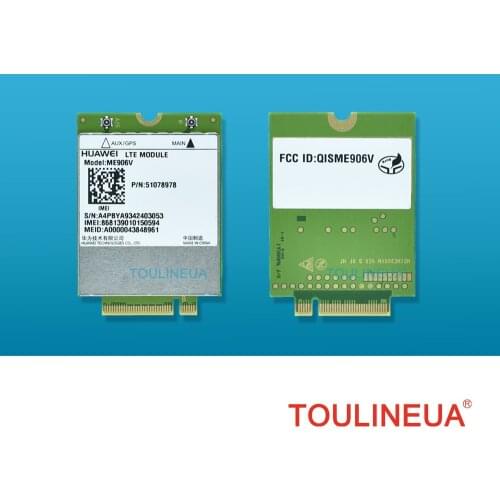Brand New Huawei ME906V 4G NGFF M.2 FDD LTE WCDMA/HSDPA/HSUPA/HSPA+ CDMA/EVDO WWAN wireless network Card PK ME906E