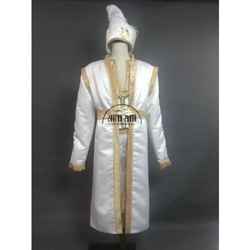 2020 New Moive Lamp Prince Aladdin Costume For Adult Man Halloween Party Custom Made