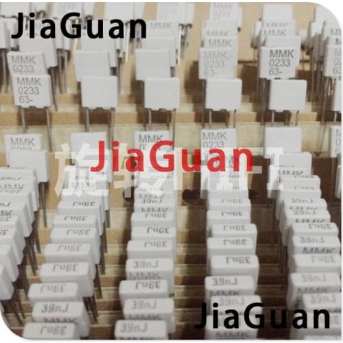 20PCS NEW EVOX MMK5 0.039UF 63V p5mm film capacitor MMK 393/63v audio 393 hot sale 0.039UF/63V 39nf