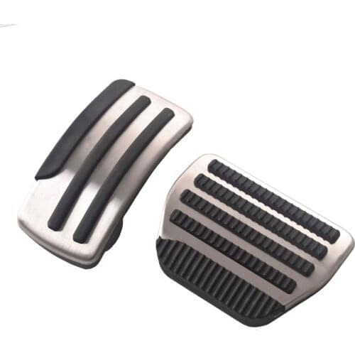 Stainless Steel Gas Fuel Brake Pedal Pads Cover for Nissan murano pathfinder patrol