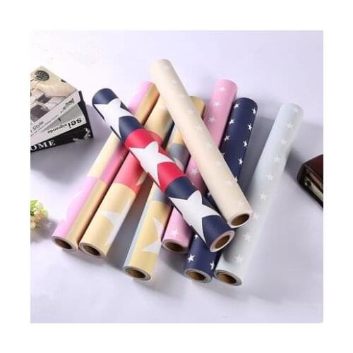 Wallpaper self-adhesive bedroom TV background wall stickers waterproof wallpaper decoration room stereo network red sticker