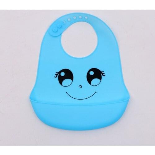 Baby Bib Removable and Washable Baby Saliva Towel Waterproof Three-Dimensional Silicone Bib Baby Bib Saliva Towel Baby Stuff