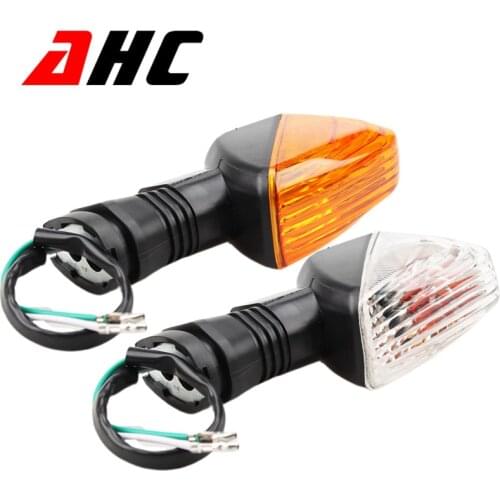 Front Rear Turn Signal Light For Kawasaki Z750 Z750S Z1000 NINJA ZX-6R ZX-6RR KLE 500/650 VERSYS KLR 650 Signal Indicator Lamp 4