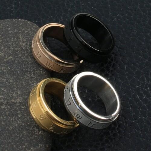 Stainless Steel Ring Jewelry 4 Color Wholesale For Women Fashion Gift Newest Bijoux Femmes Joyas Mujer Store RBJKBVAH