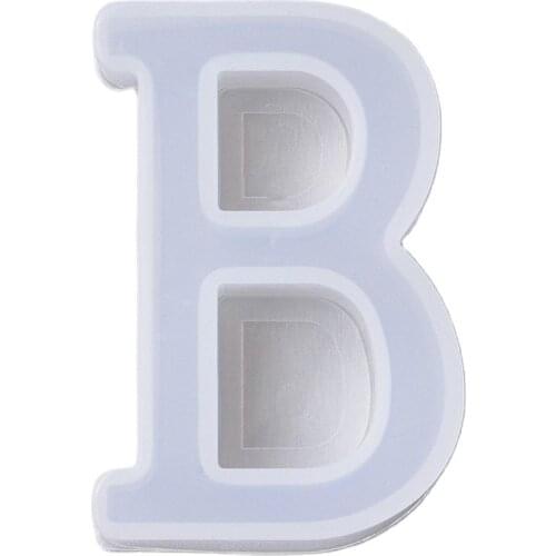 1pcs English Alphabet Letter Silicone Molds UV Resin Casting Moulds for Jewelry Making Earring Necklace Pendant Handmade Tools