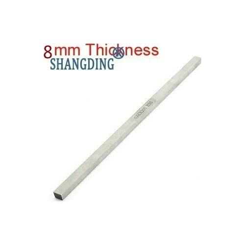 1pc Turning Parting Milling Mini Lathe HSS Tool Bit Gray 8mm Thickness x10/12/14/16/18/20/25/30/35mm x200mm Length