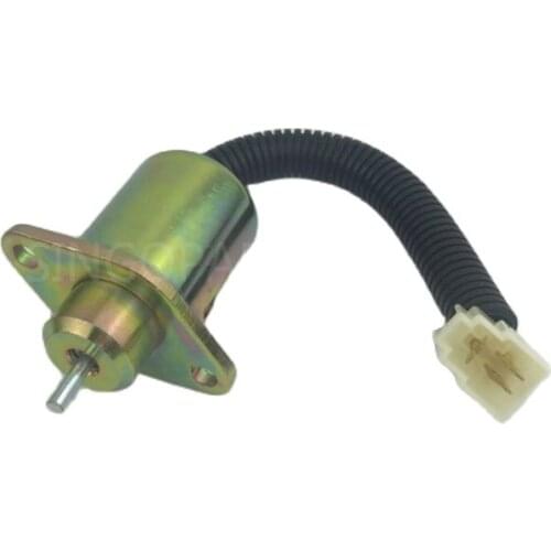 12V Diesel Engine Fuel Shut Off Solenoid Valve 16616-60010 17594-60014 17454-60010 1903-3005 Used For Kubota Tractor