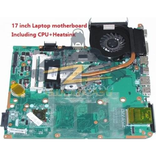 574679-001 DA0UT1MB6E1 for HP Pavilion DV7 DV7-3000 17 inch laptop motherboard DDR3 including cpu heatsink fan